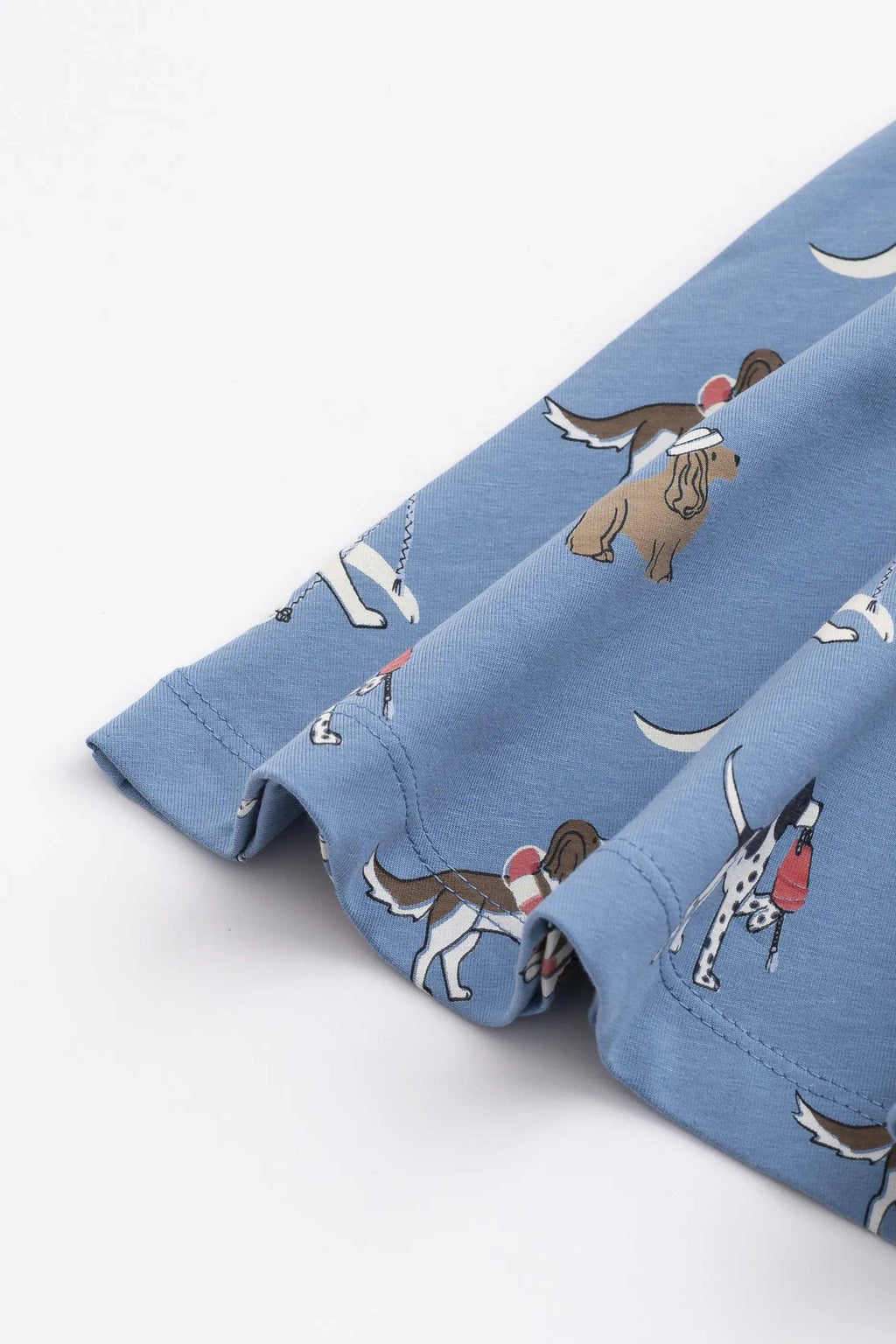 Kids Short Sleeve Let's Dance Dress Nantucket Pups