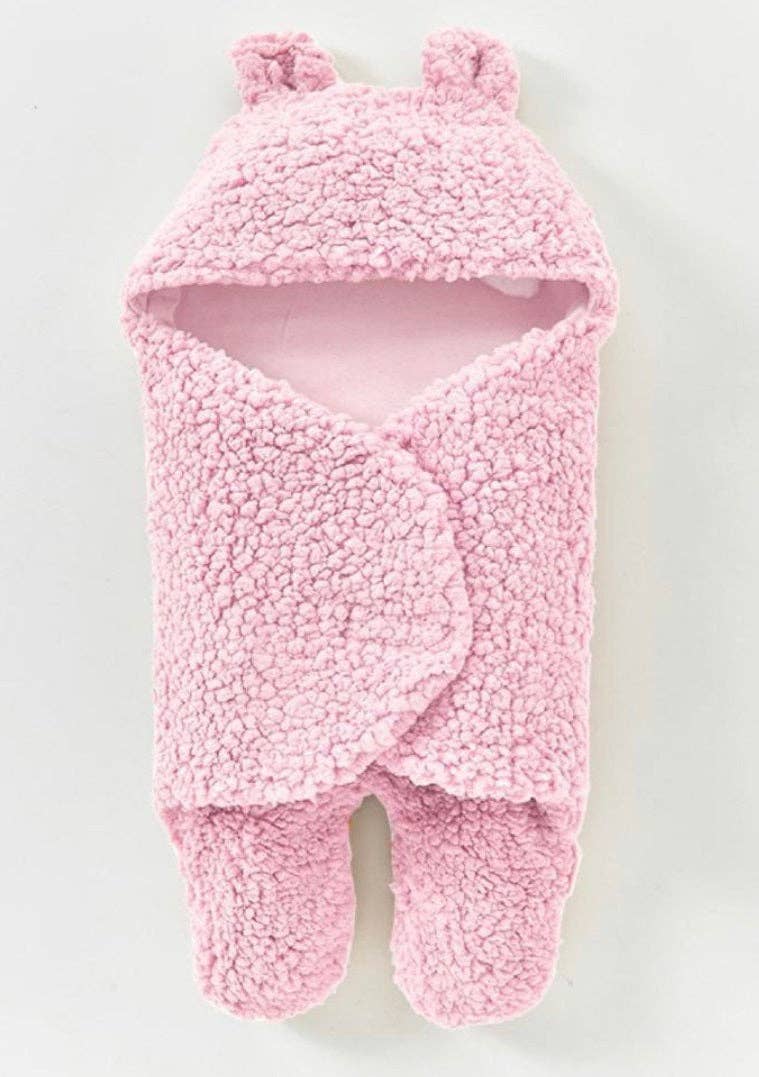 Bear Swaddle: Pink