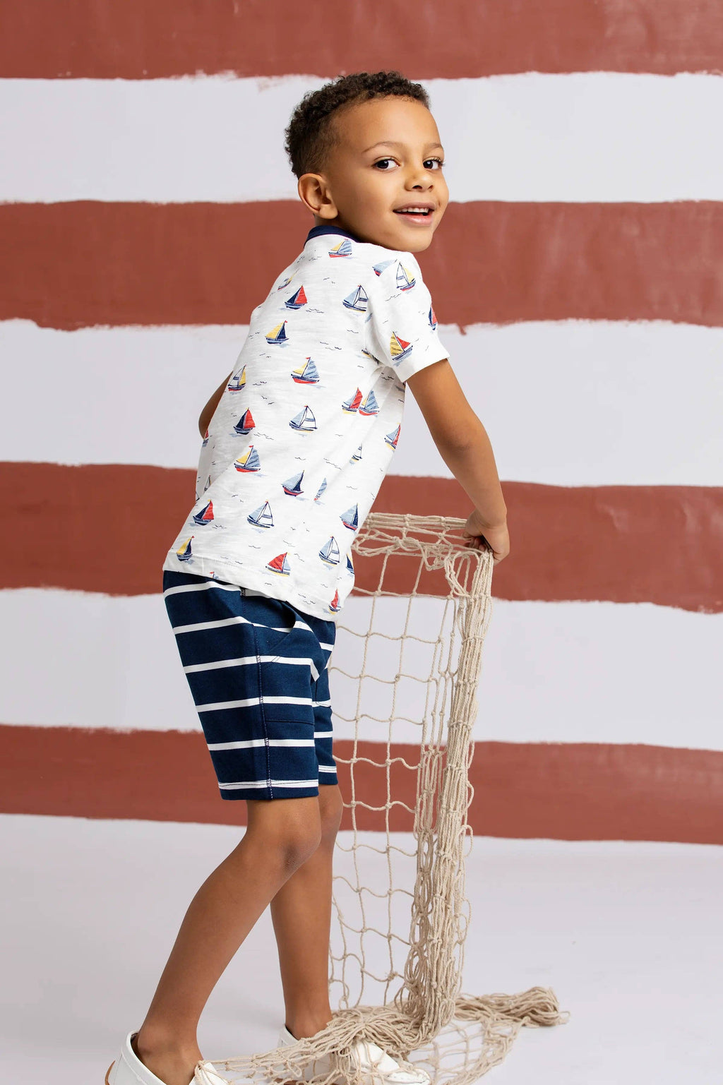 Kids Short Sleeve Crewneck Tee - Little Skippers