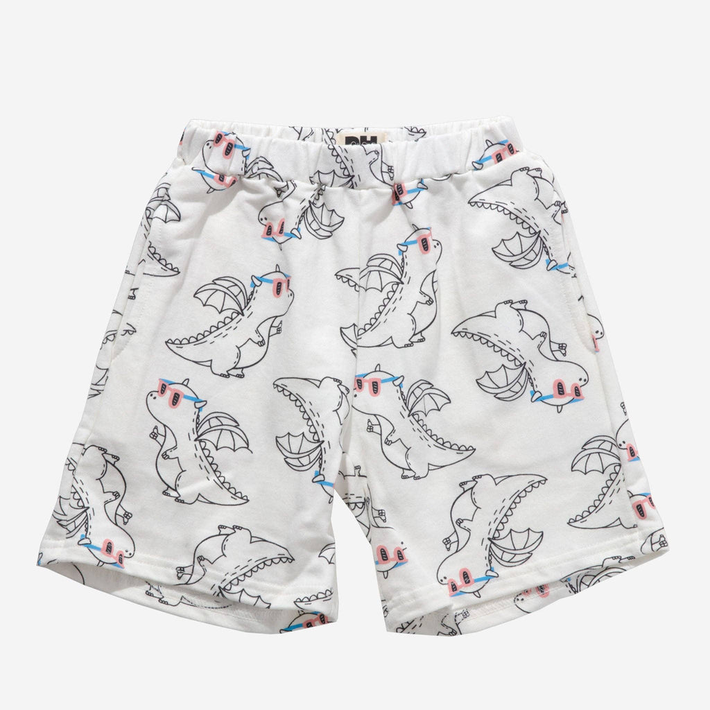 Print Boy Sweatshirt Set: Dragons
