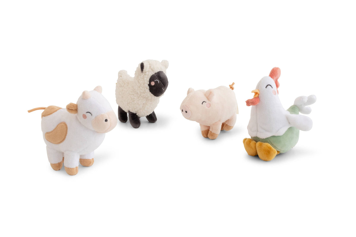Funny Farm Rattle Assorted Plushie