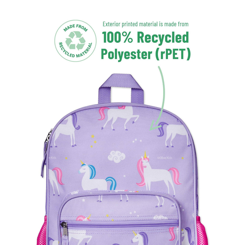 Unicorn Recycled Eco Backpack