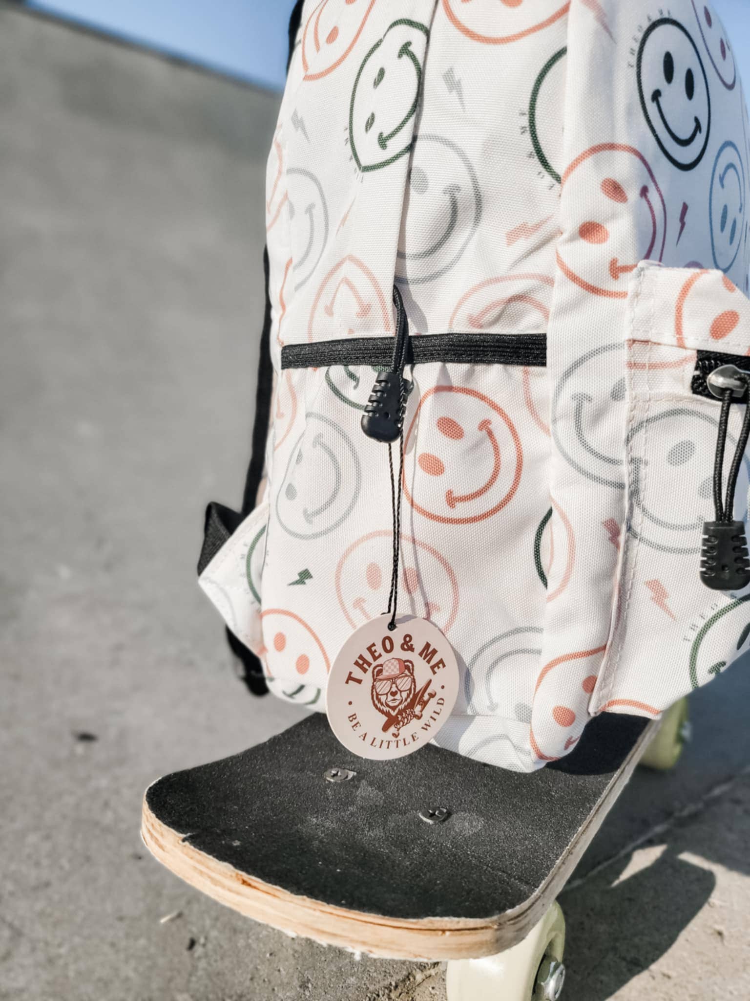 Happy Face Backpack 15 inches