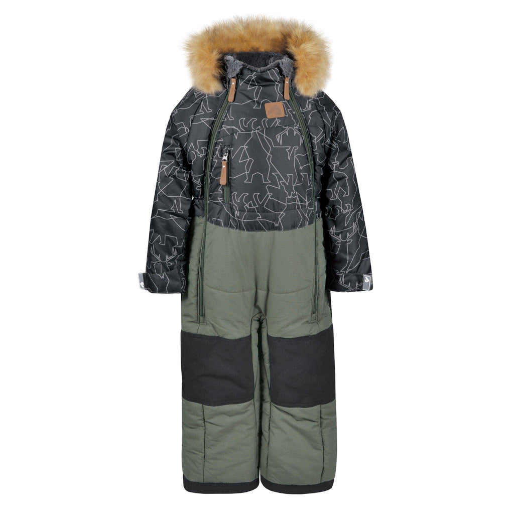 One piece toddler snowsuit - Animals
