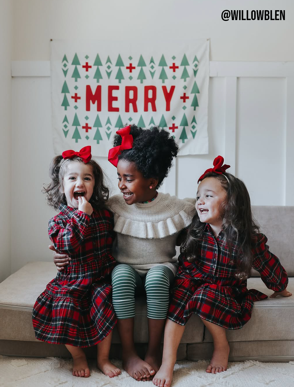 Merry Knit Sweater Banner - Kids Christmas Decor: Original 36x26"