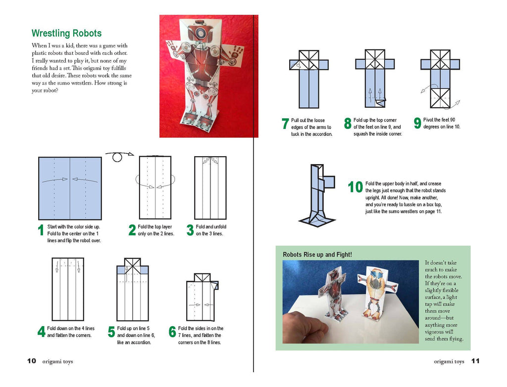 Japanese Paper Toys Kit