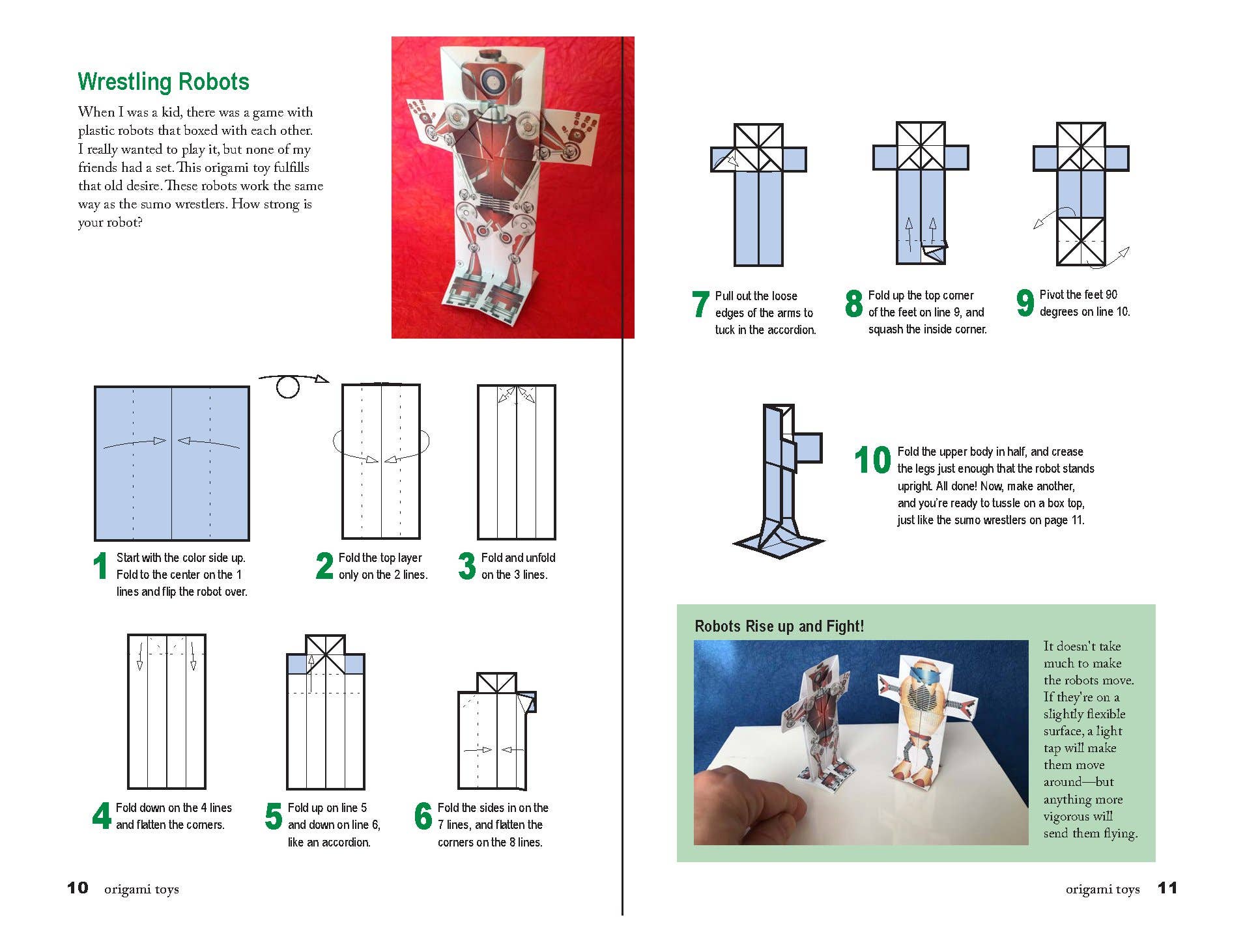 Japanese Paper Toys Kit