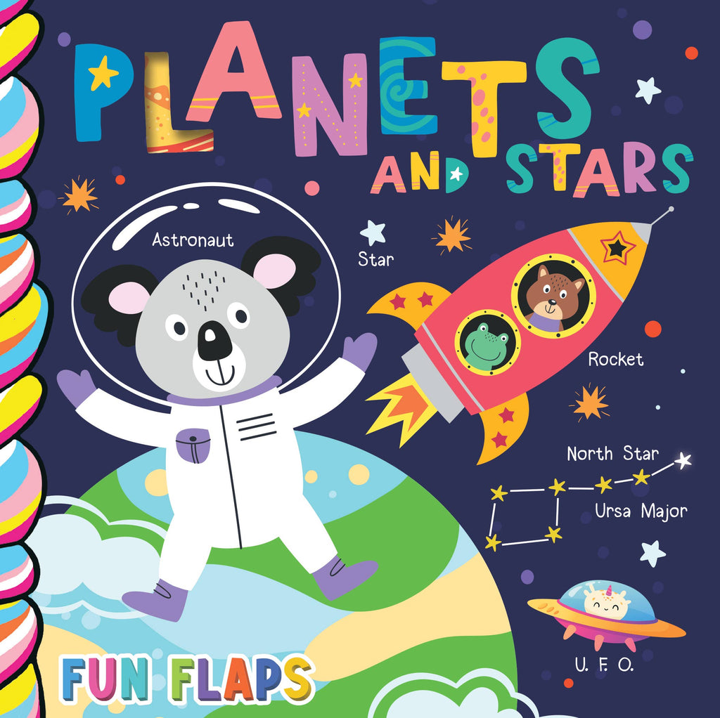 Planets And Stars Fun Flaps (a chunky lift-the-flaps book)