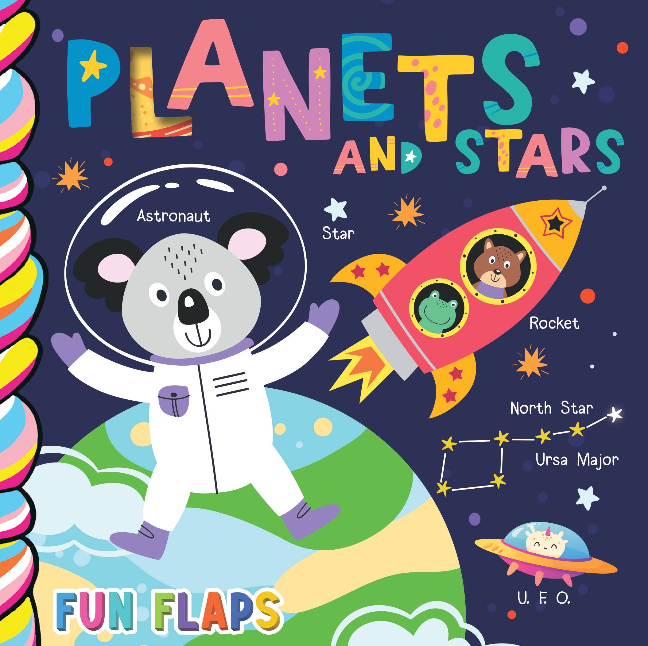 Planets And Stars Fun Flaps (a chunky lift-the-flaps book)