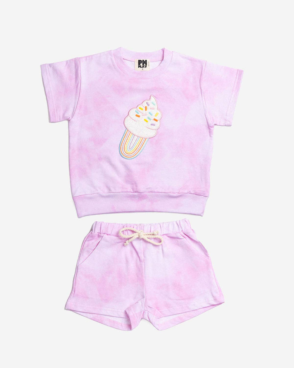 Violet Ice Cream Set: Pink