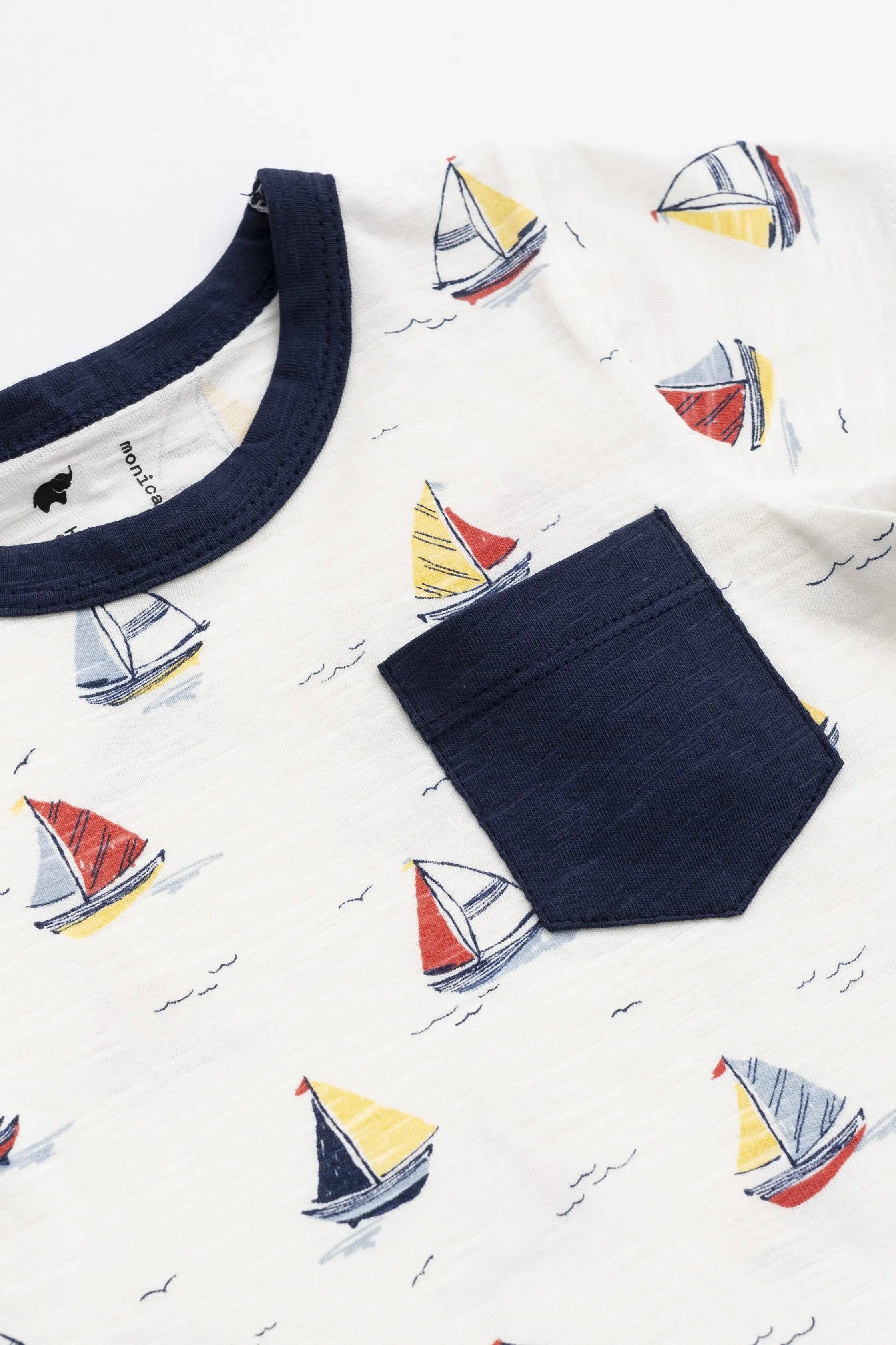 Kids Short Sleeve Crewneck Tee - Little Skippers