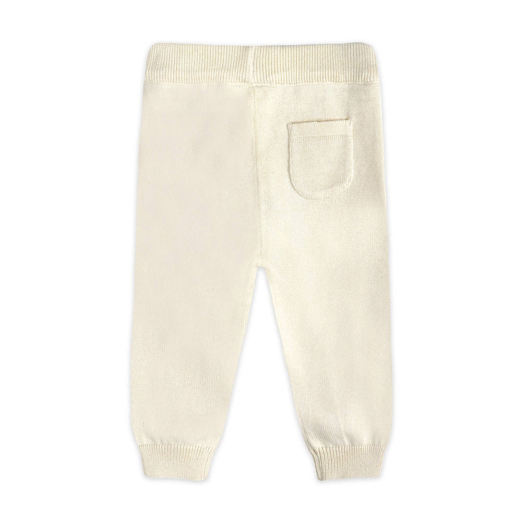 Everyday Sweater Knit Baby Pocket Pants Organic Natural