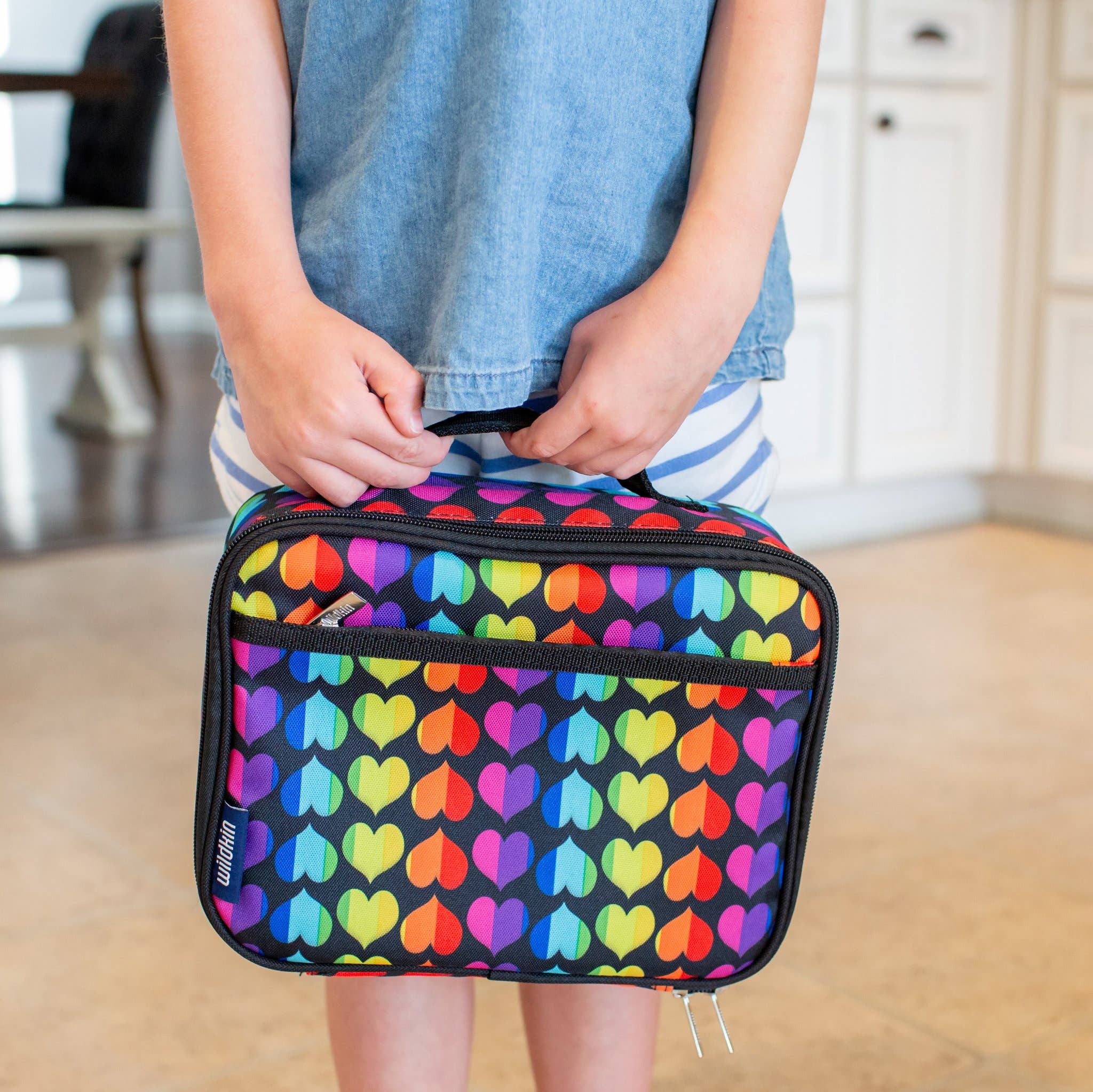 Rainbow Hearts Lunch Box