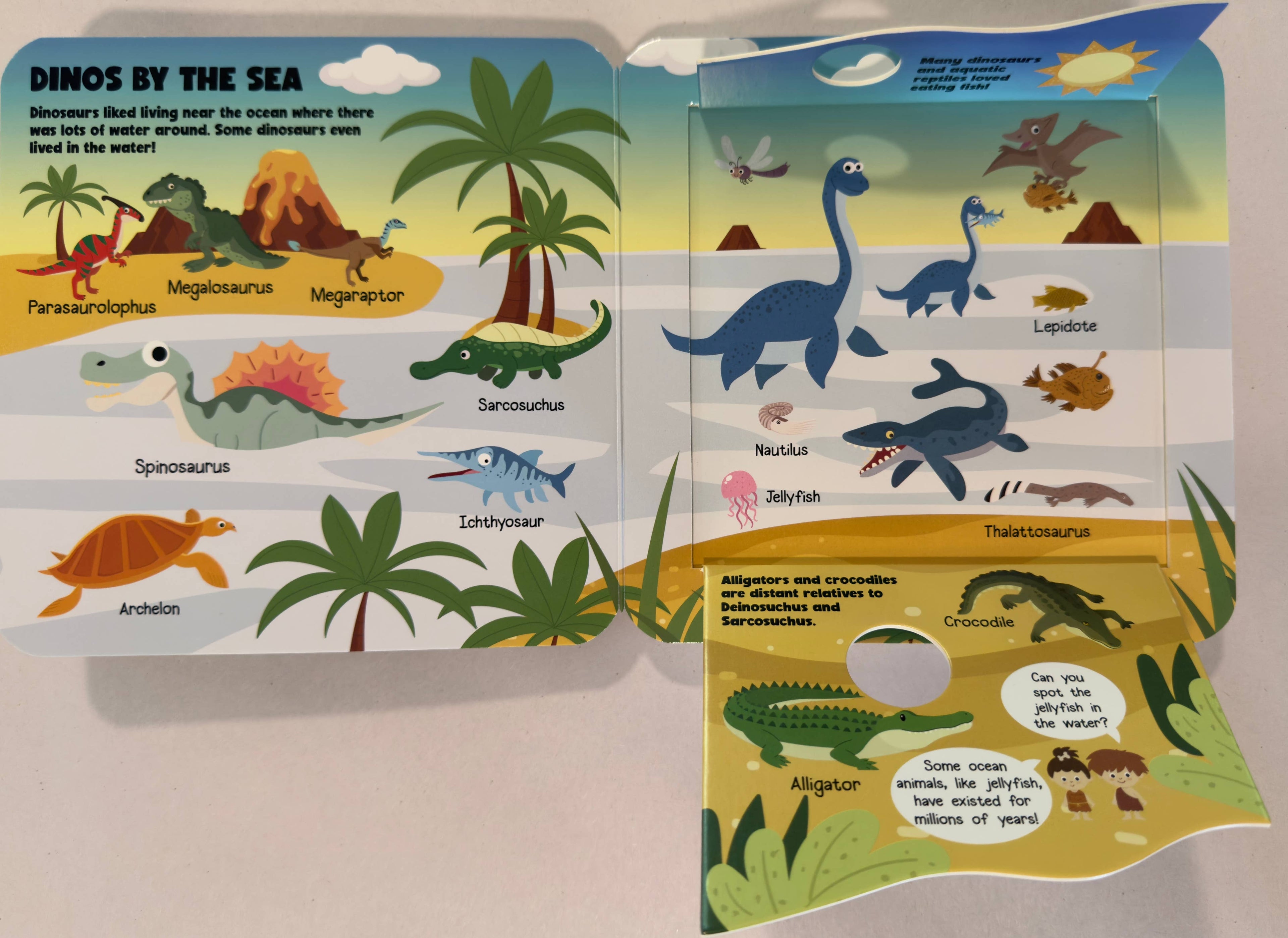 Dinosaurs Fun Flaps (a chunky lift-the-flaps board book)