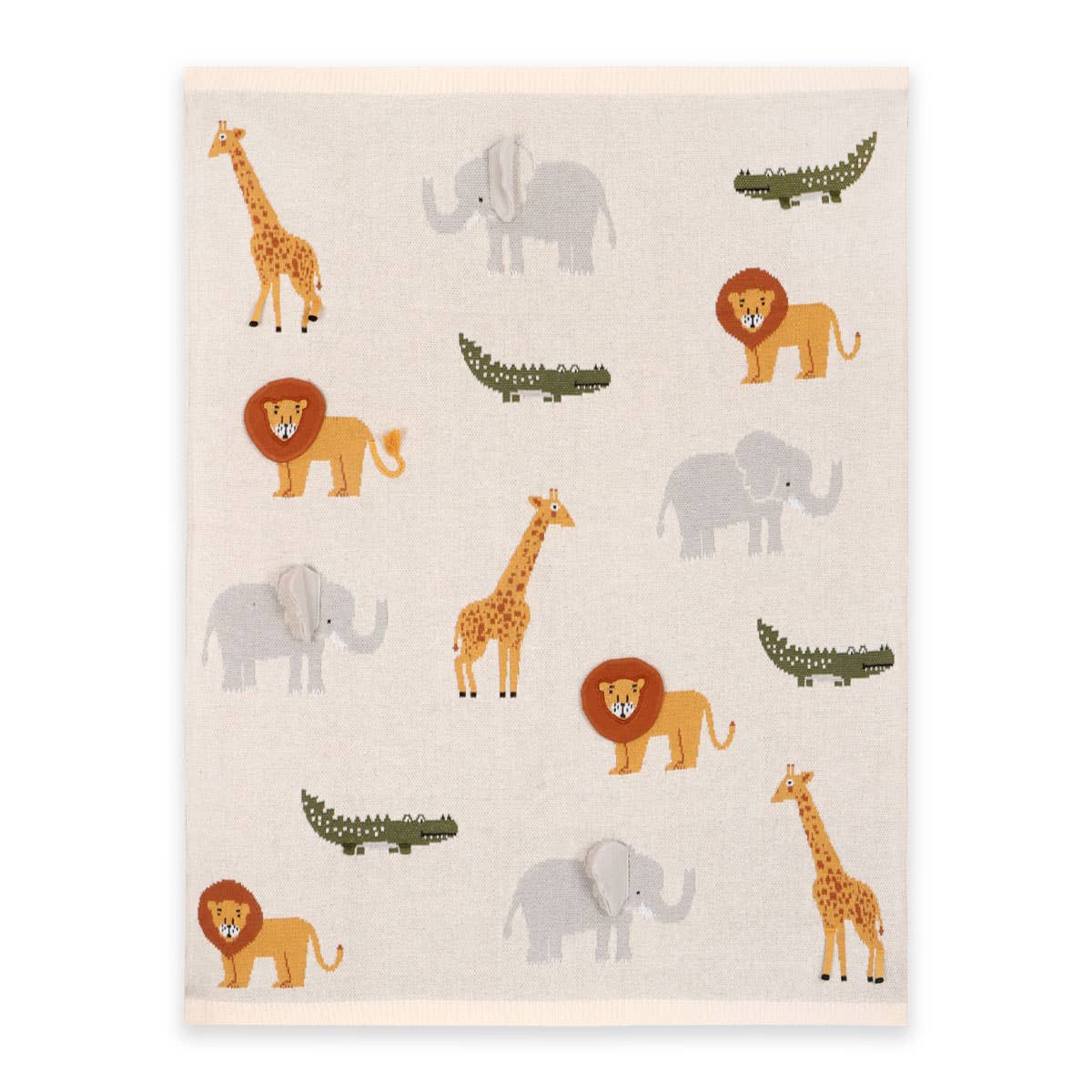 Savannah-Organic 3D Jacquard Sweater Knit Baby Blanket: One Size