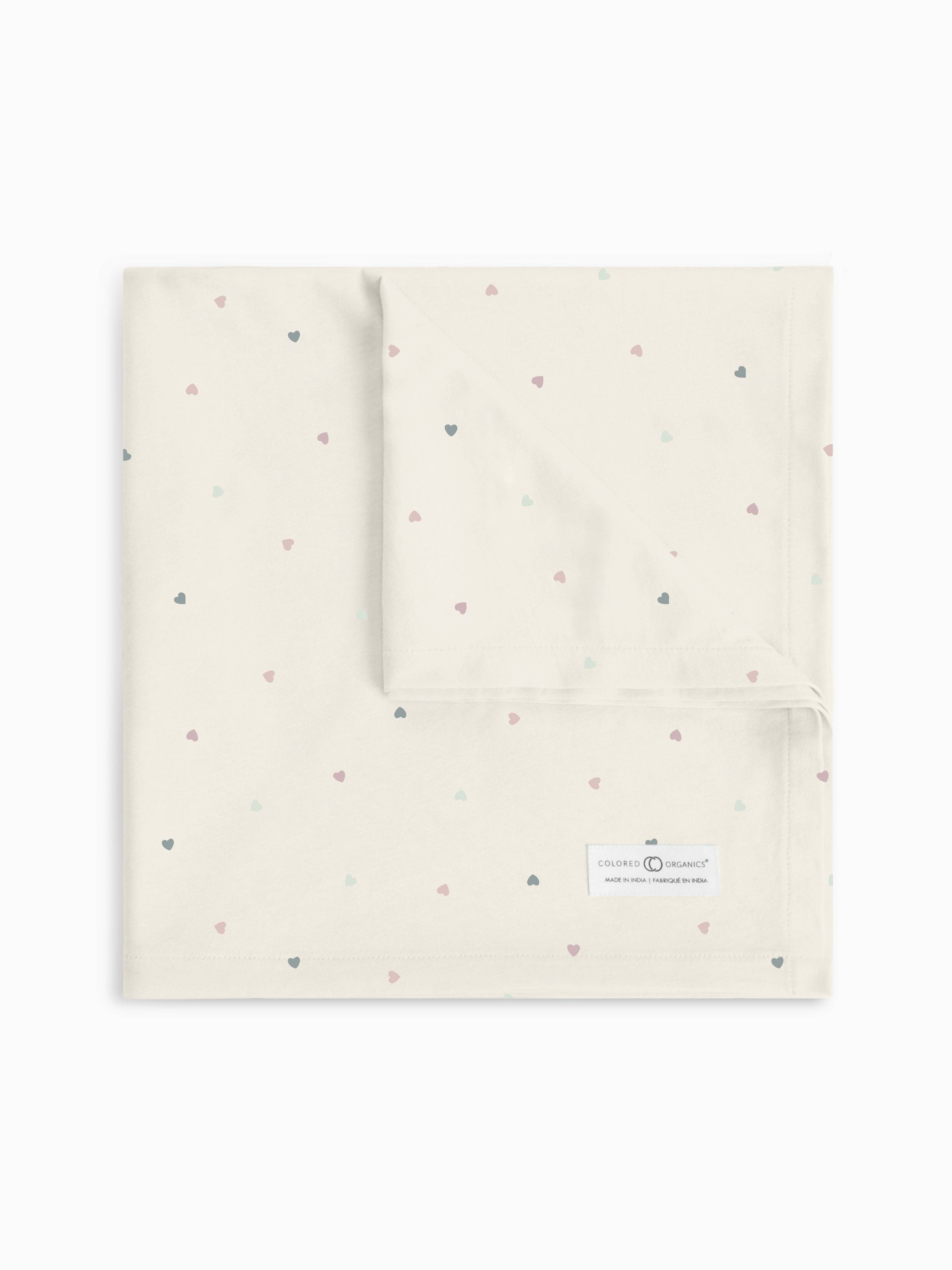 Swaddle Blanket - Heart / Ballet + Wisteria