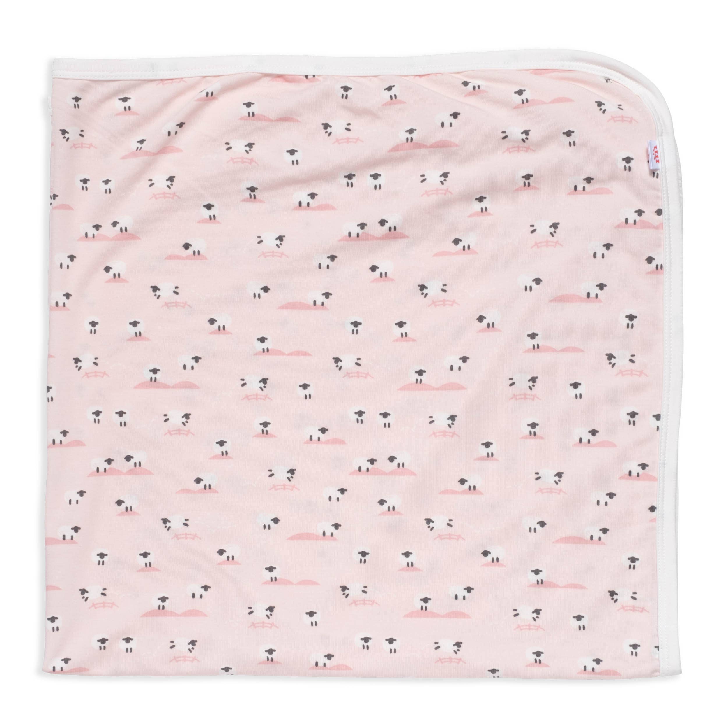 BAA BAA BABY PINK MODAL BLANKET: 650 / ONE SIZE