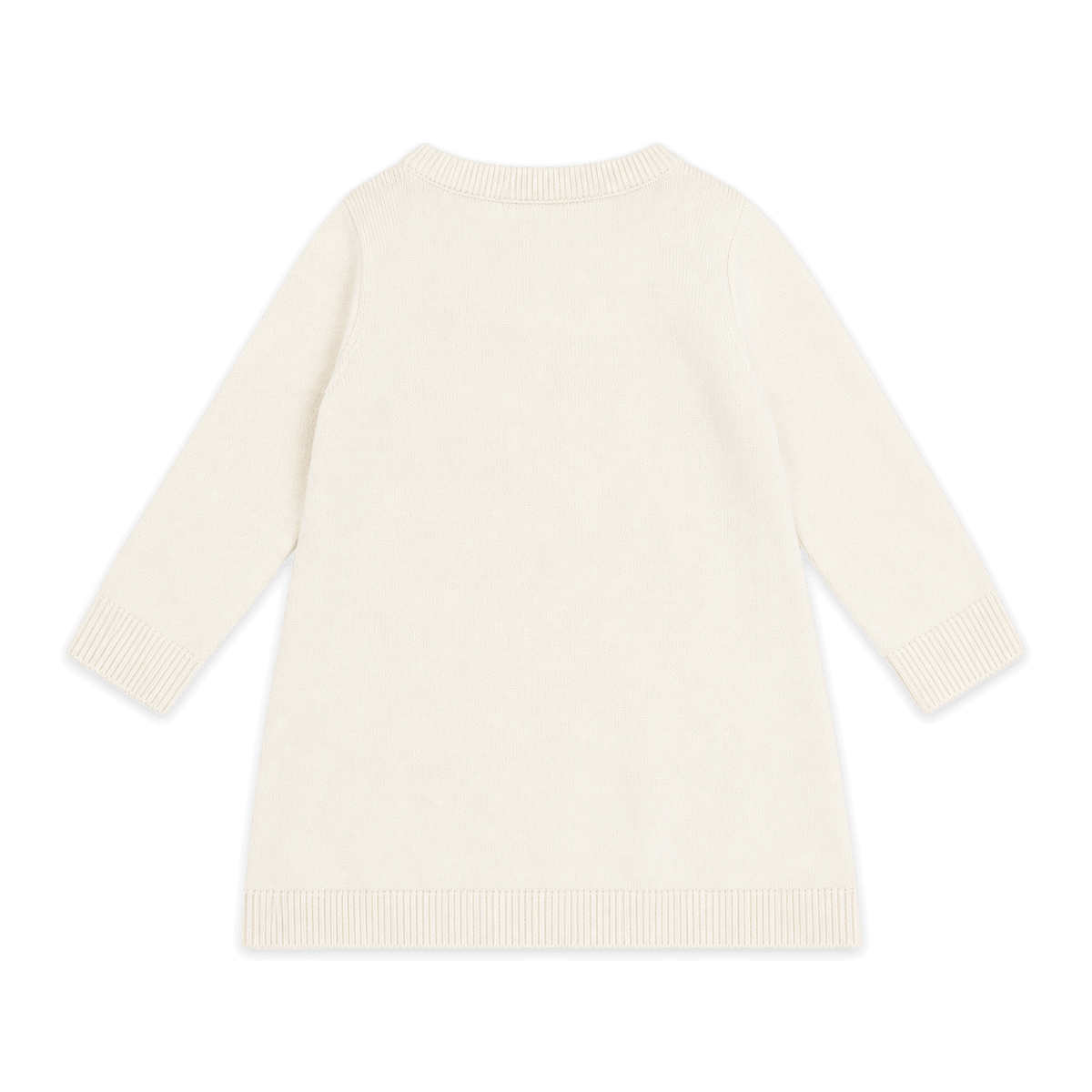 Farm House Organic Cotton Baby Knit Tunic Dress Natural