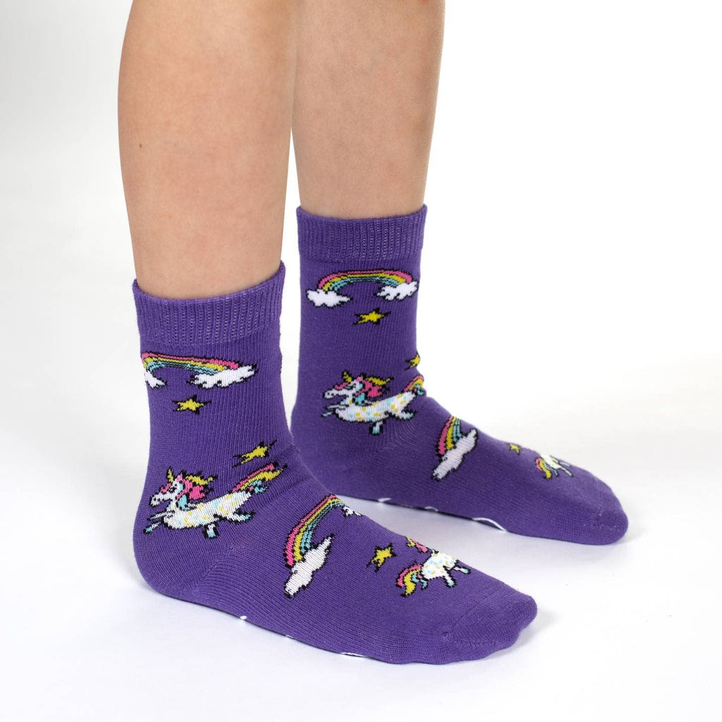 Llamas, Unicorns And Whales Kids Socks / 3-Pack