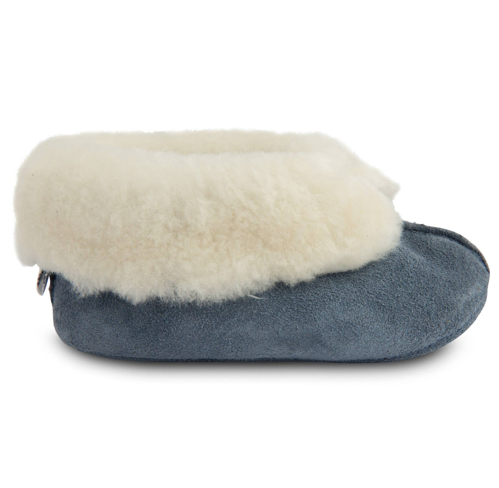 ALASKA - SHOOSHOOS BABY SHOES SLIPPER: Blue