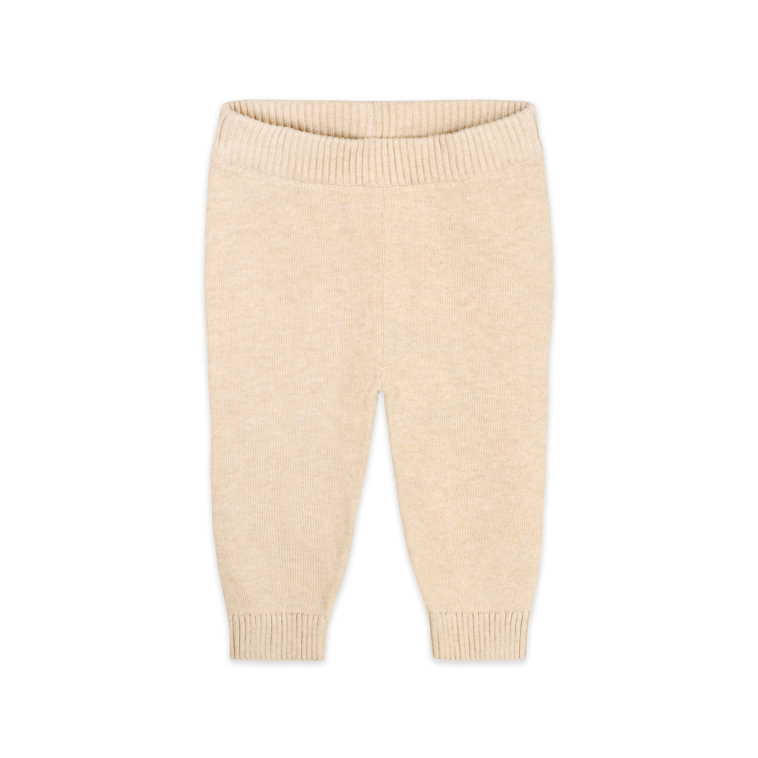 Pocket Sweater Organic Cotton Knit Baby Legging Pants Oatmeal