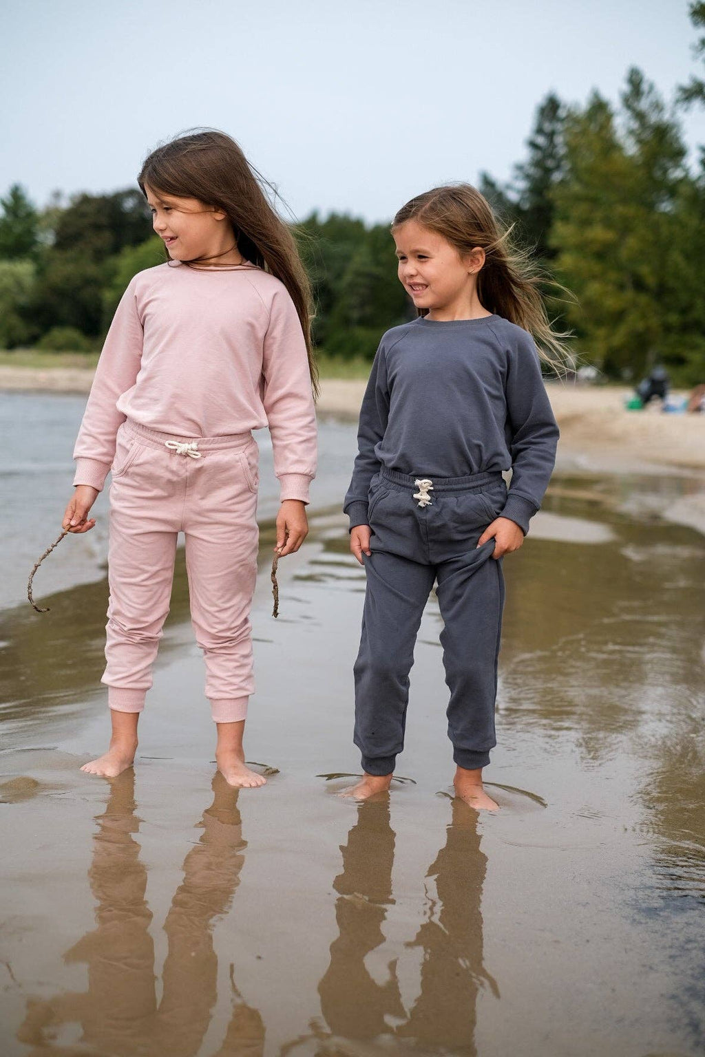 Ensemble de jogging bio - Rose