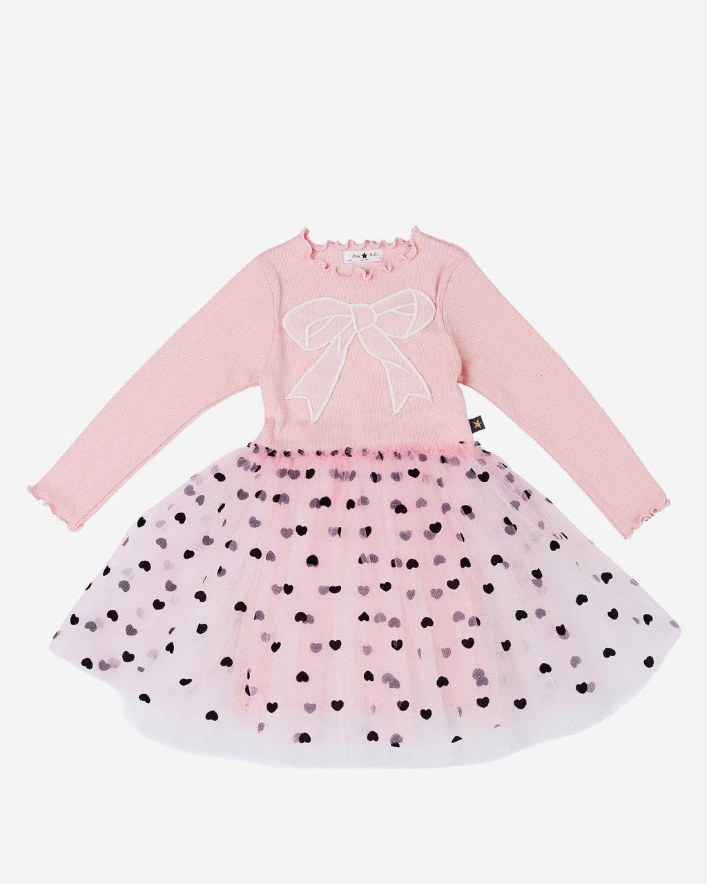 Heart Bow Tutu: Peach / 5