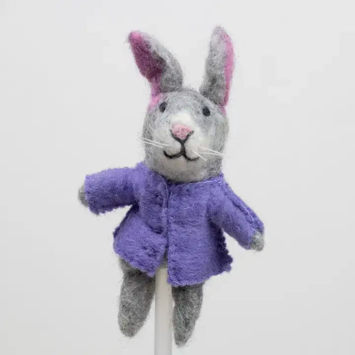 Finger Puppets - Pastel Bunny - Assorted