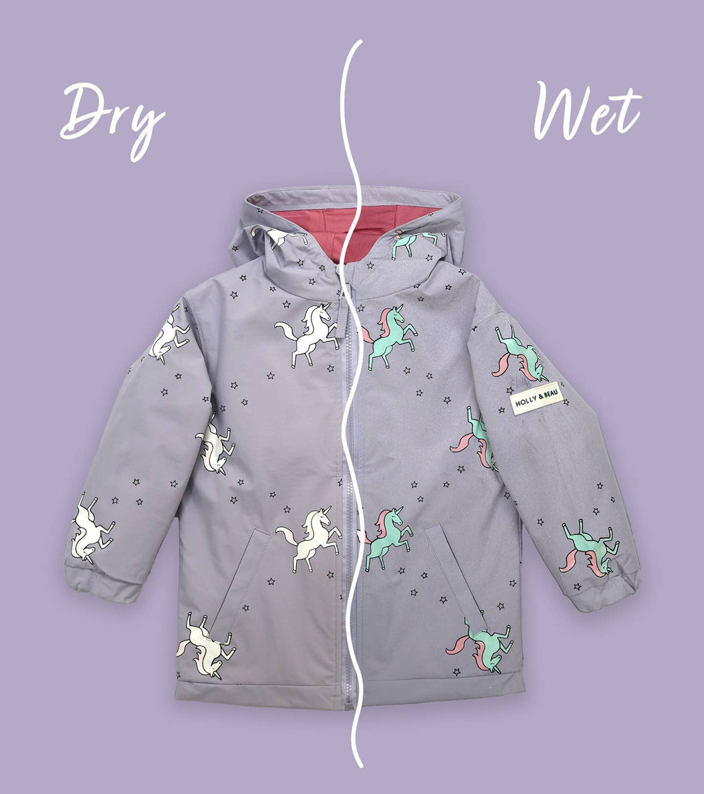 Unicorn Color Changing Raincoat