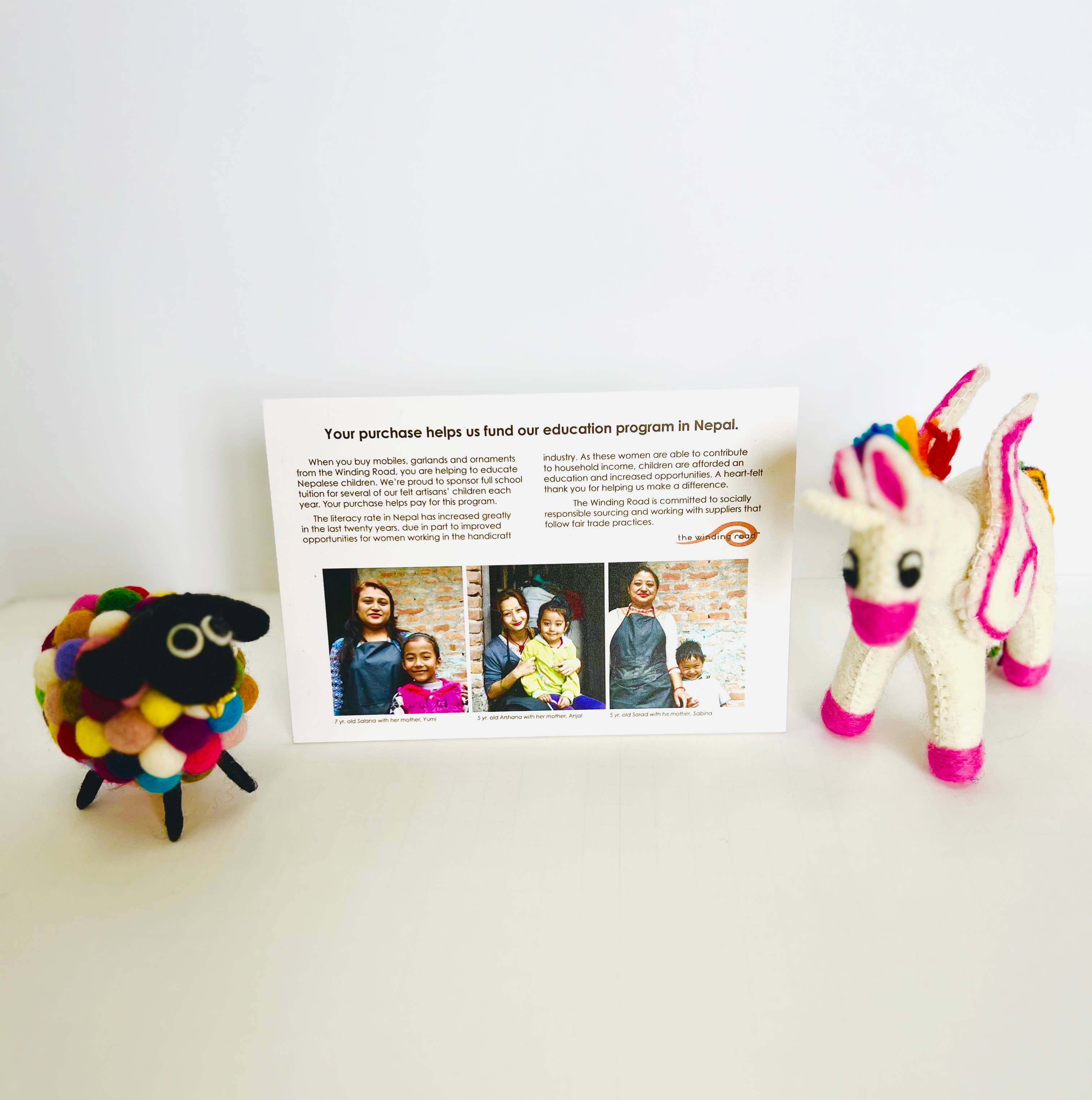 Finger Puppets - Activity Kit - Felt Magic Mushroom House