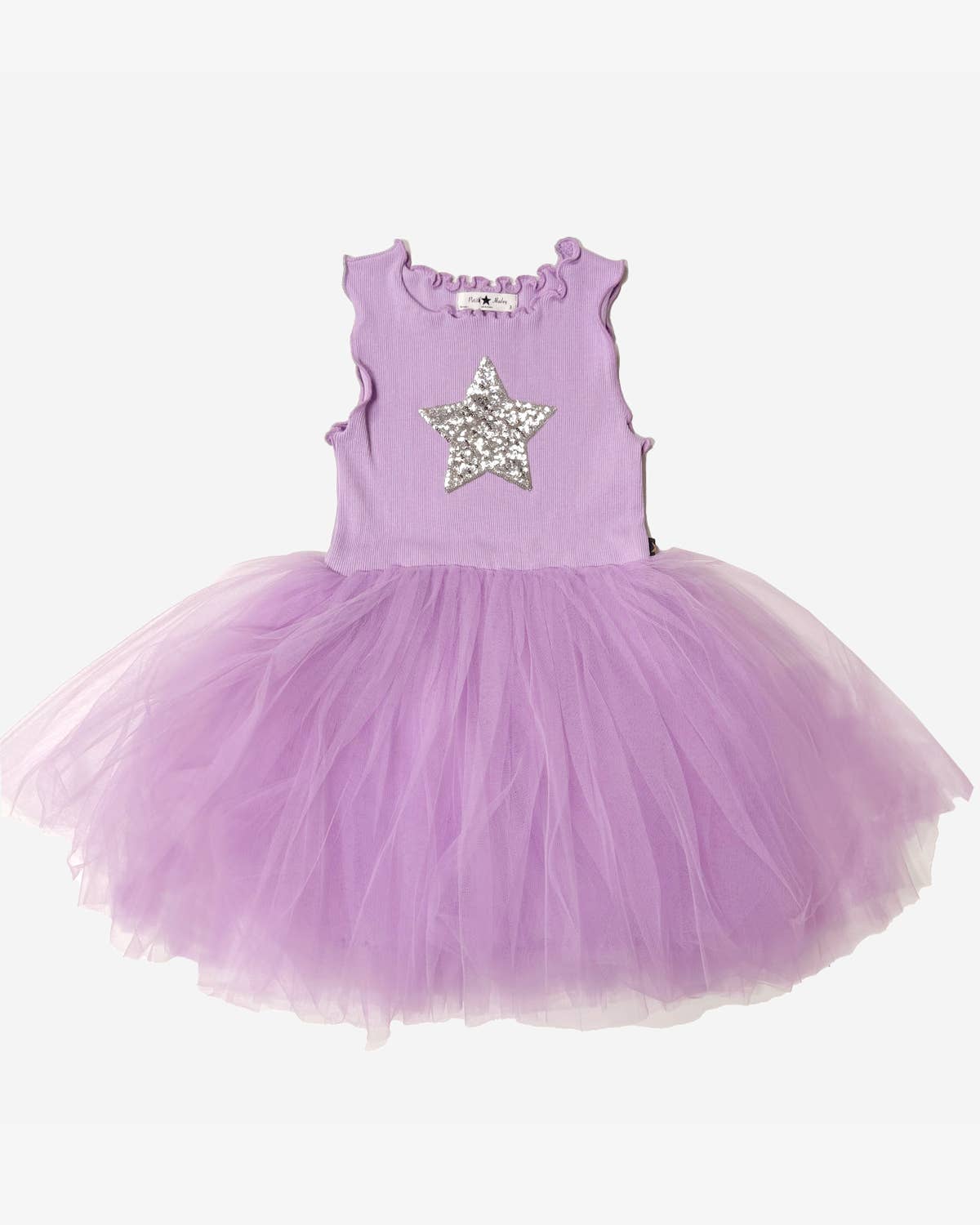 PH Star Tutu Dress: Purple