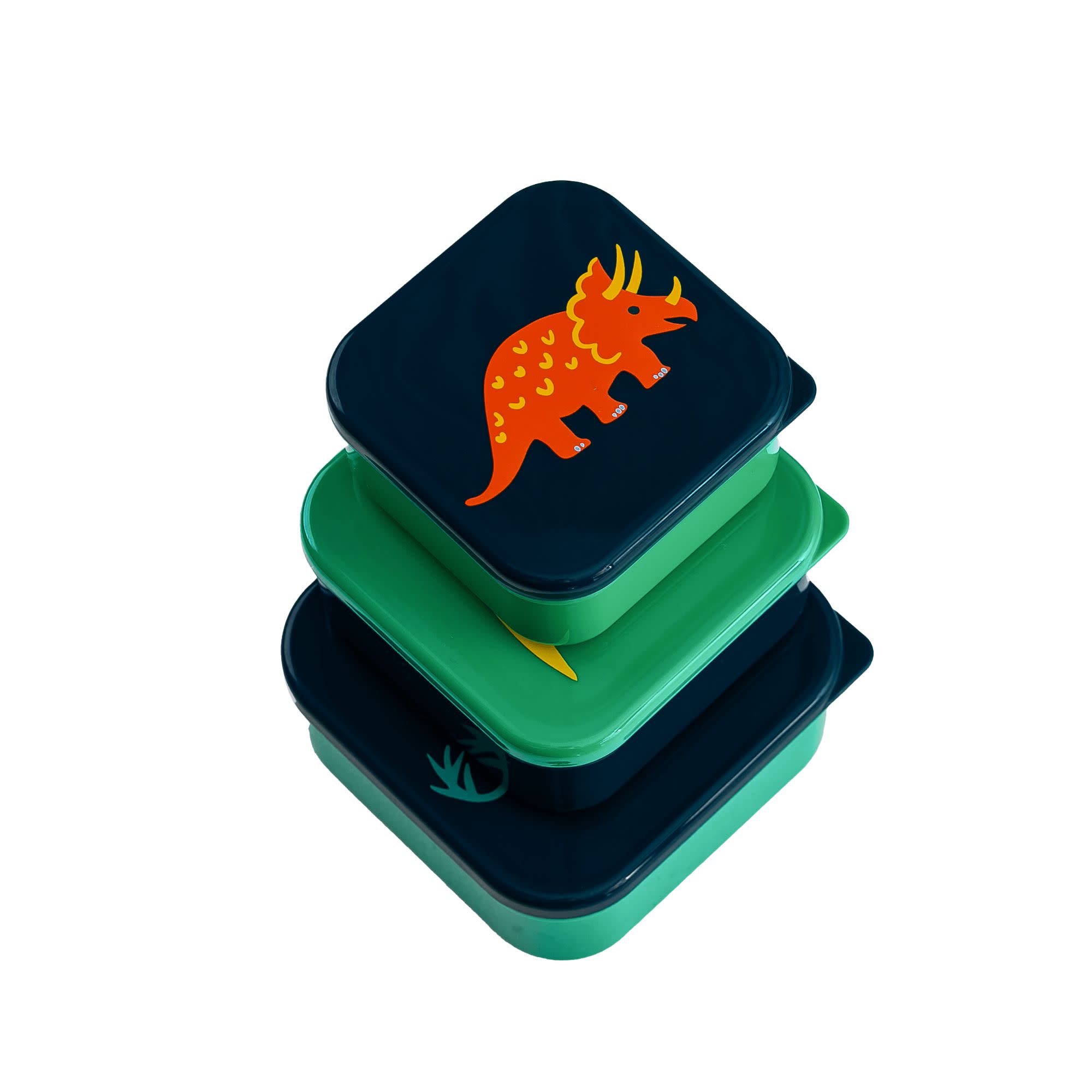 Jurassic Dinosaurs Nested Snack Containers