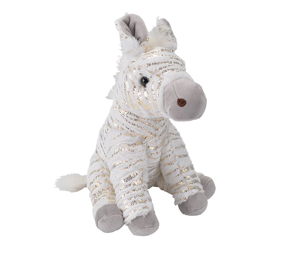 Foilkins Zebra Stuffed Animal 12"