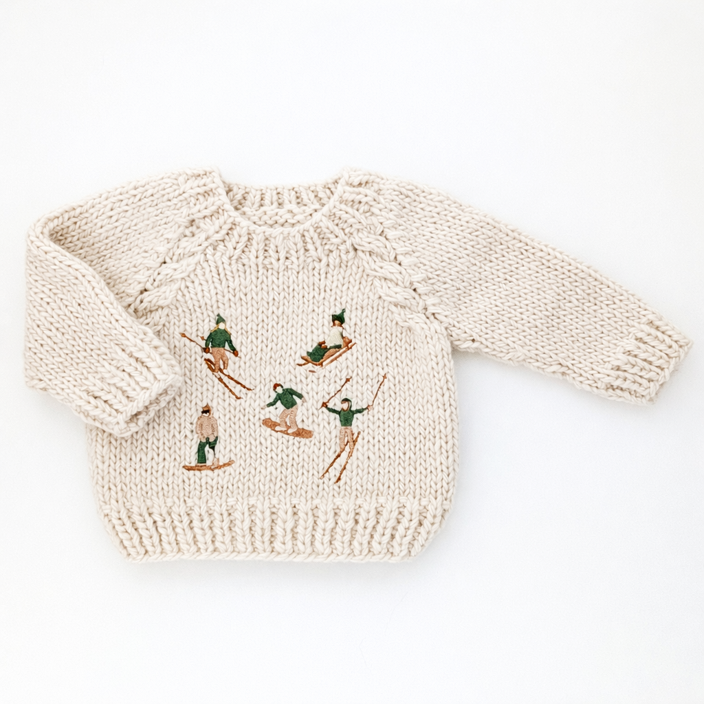 Alpine Ski and Snowboard Sweater for Baby & Toddler
