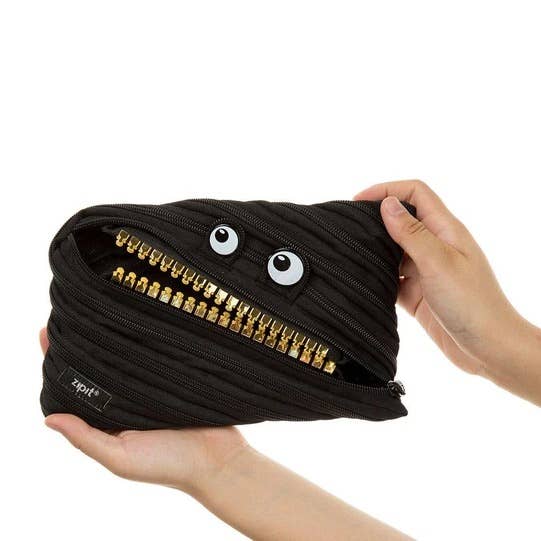 ZIPIT Grillz Monster Jumbo Pencil Case, Black