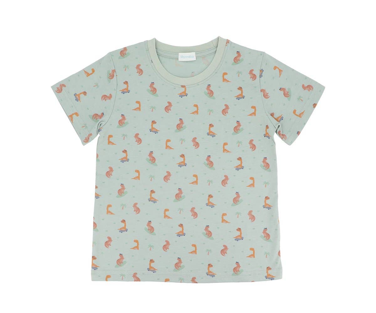 Monnëka Cool Dinos Cotton T-shirt