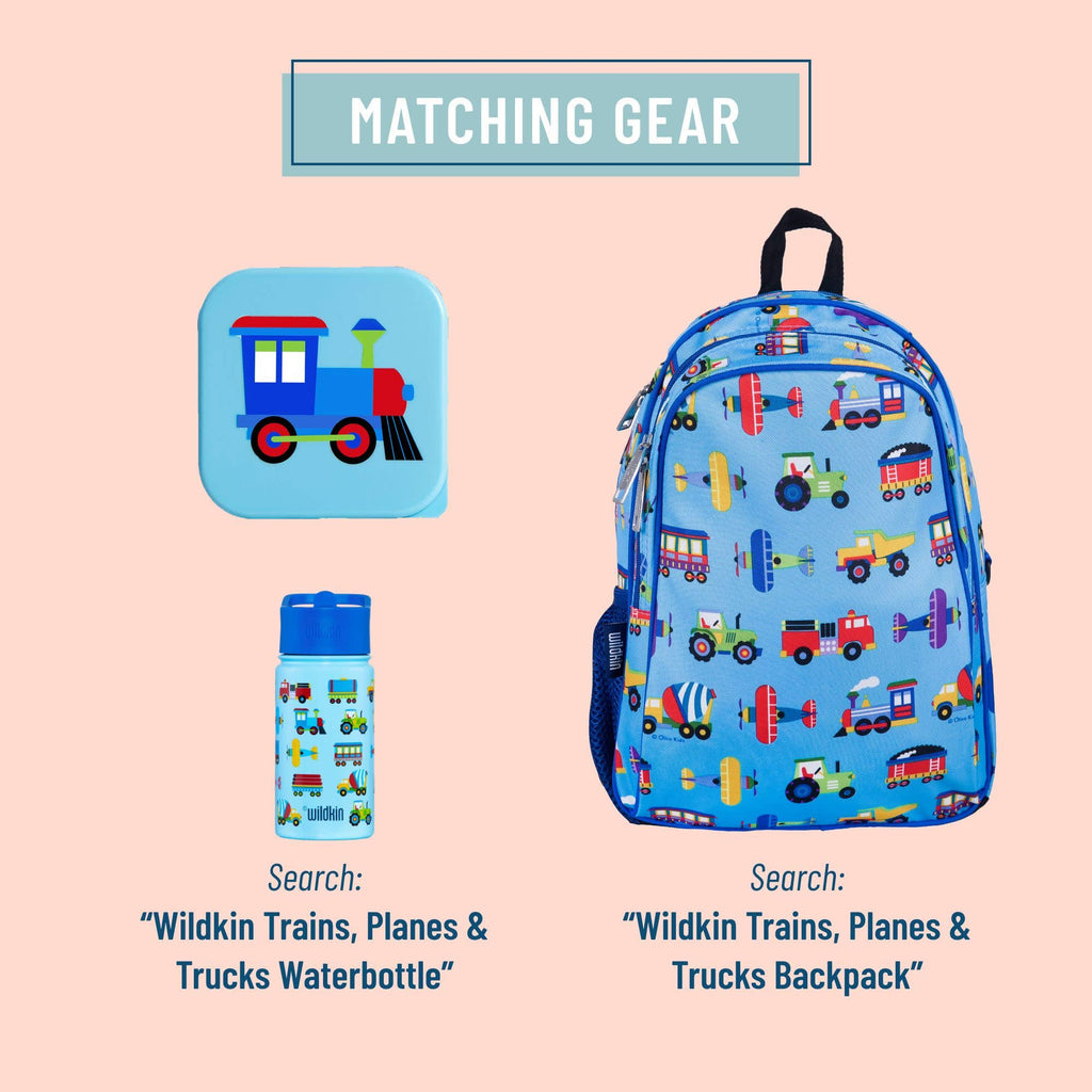 Trains, Planes & Trucks Nested Snack Containers