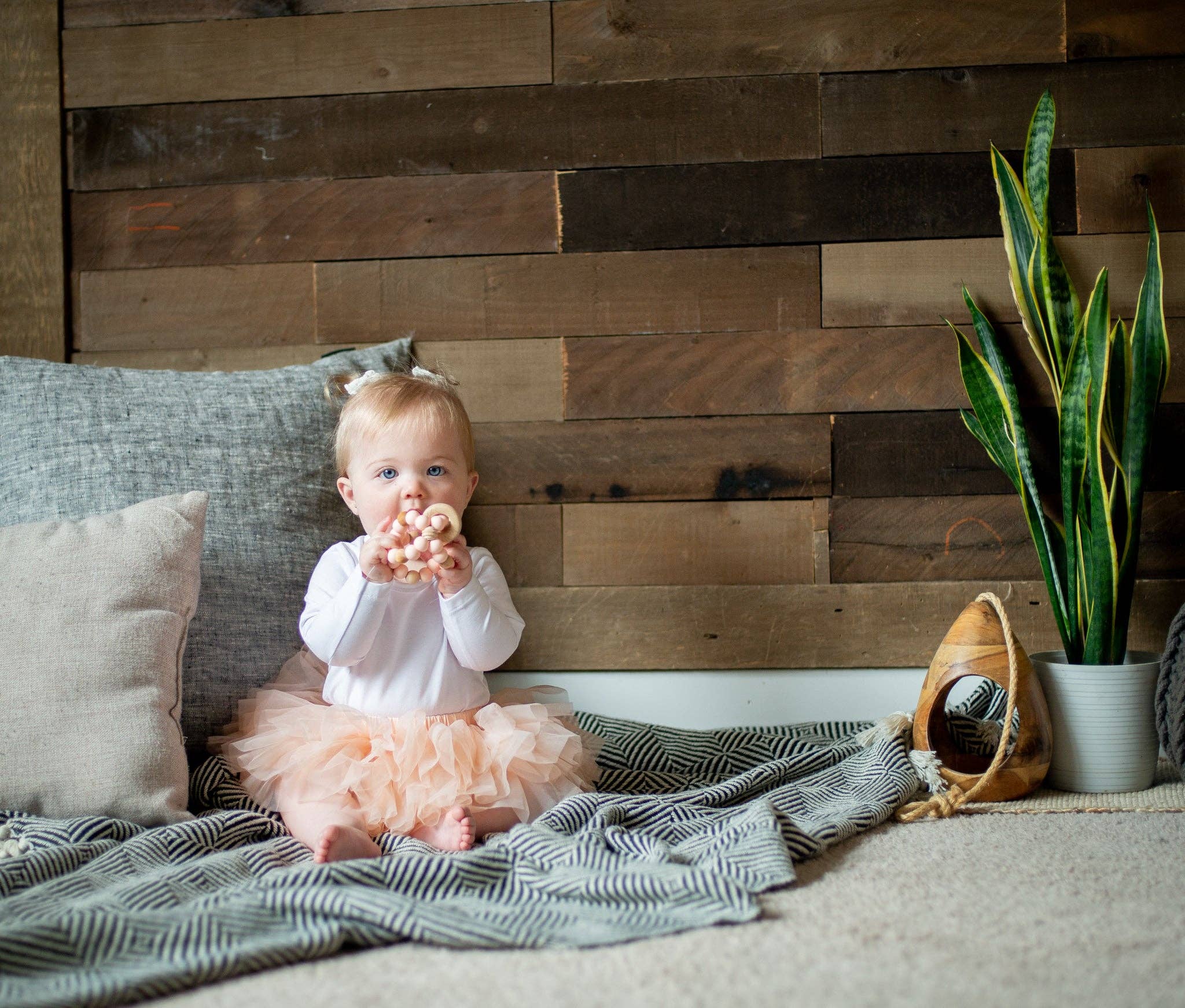 Everlee Tutu: Light peach