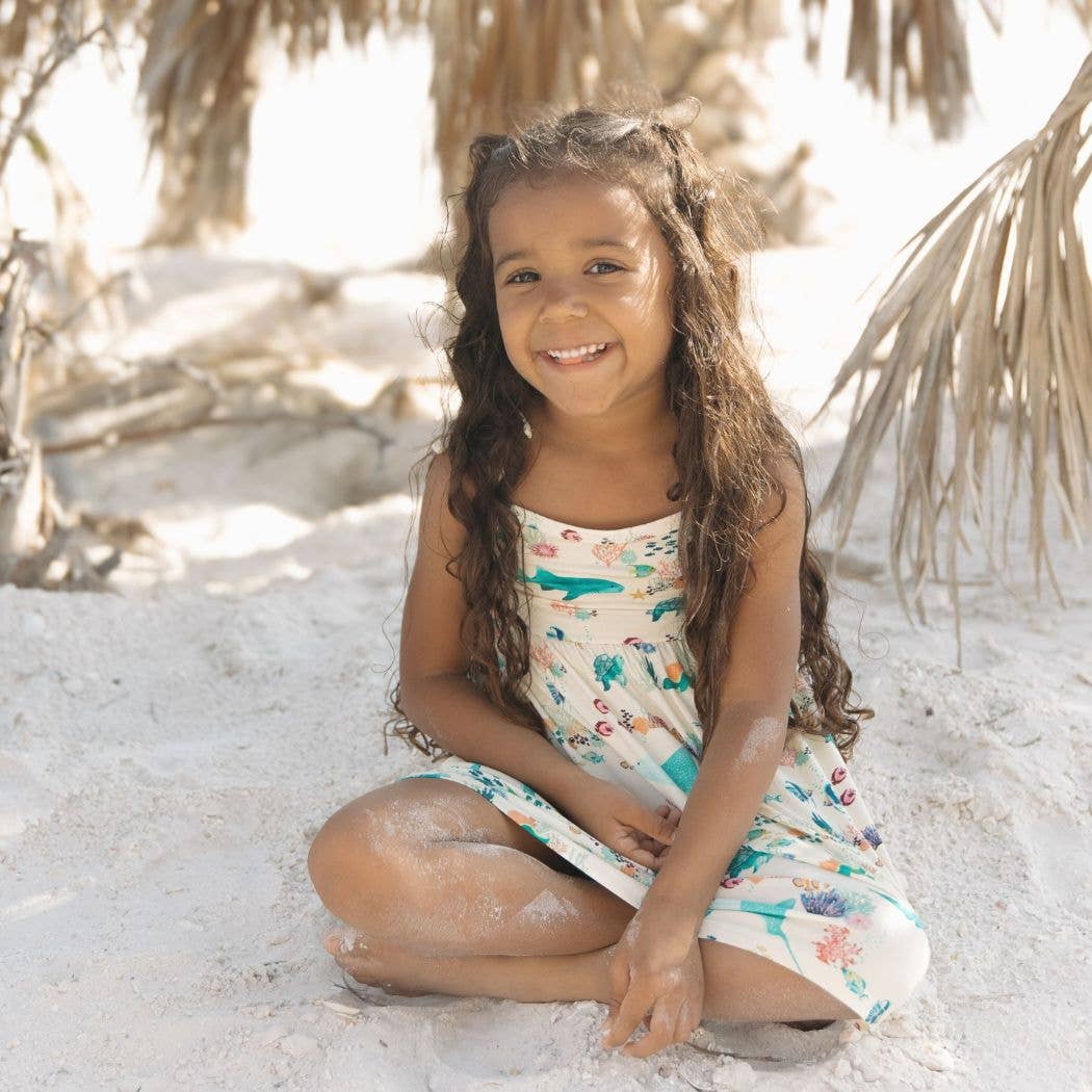 Coral Reef Bamboo Sundress