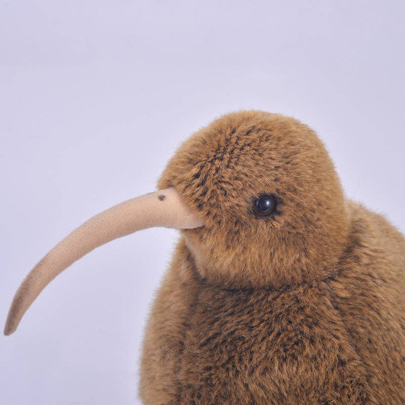 Cute Kiwi Plush - Soft and Safe for Kids: Brown