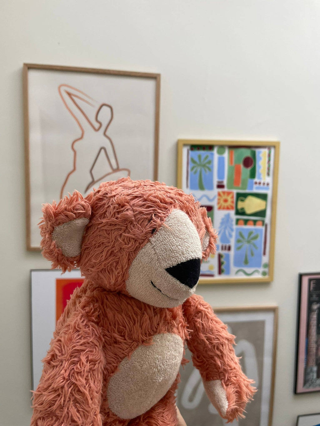 Bon Bon Teddy Bear Cuddly Toy in Soft Organic Cotton
