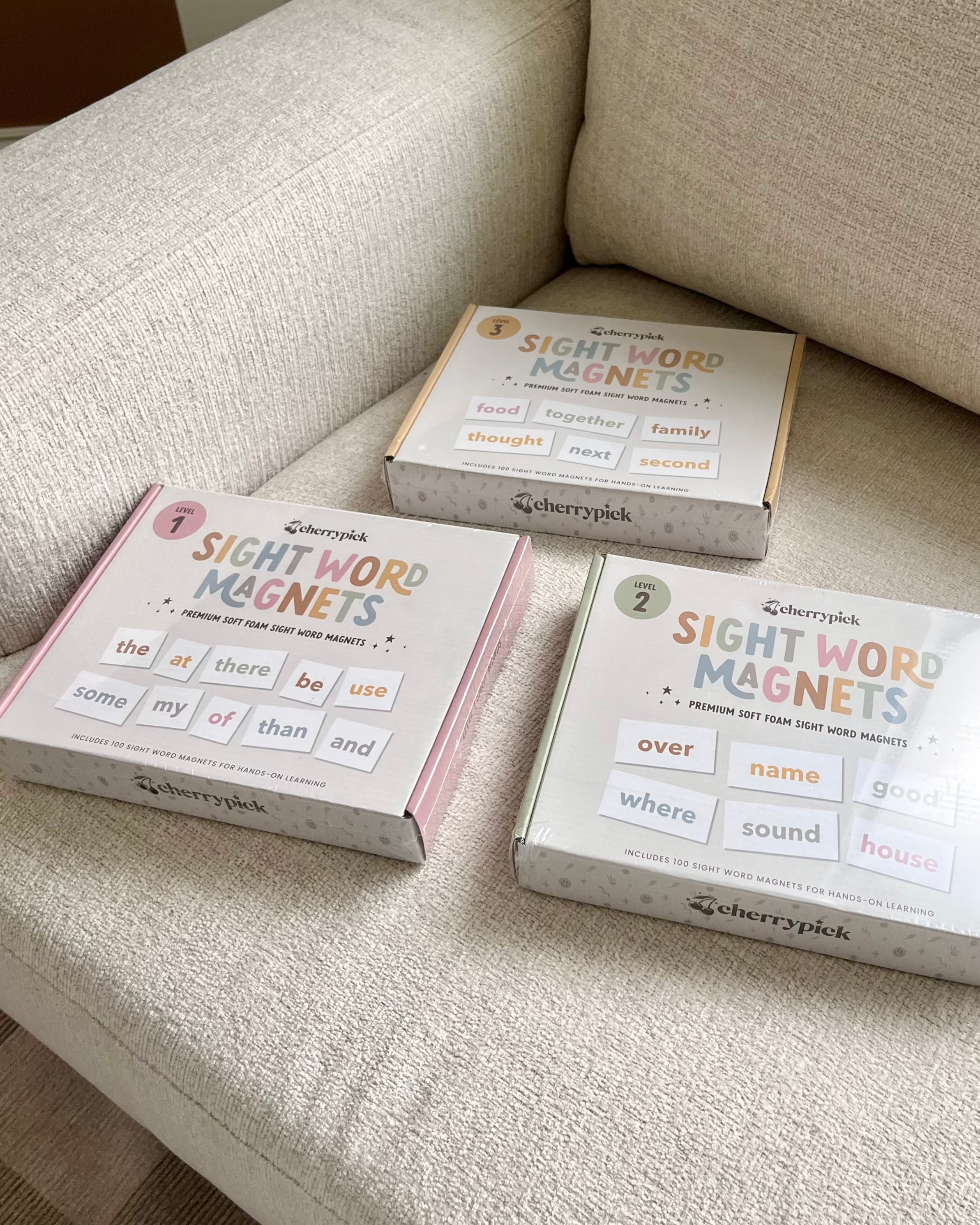 Sight Word Magnets for Early Reading & Literacy: Level 3