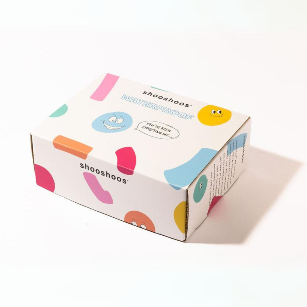 MERMAID - SHOOSHOOS TODDLER KIDS SHOES WATERPROOF SNEAKERS: PURPLE GLITTER