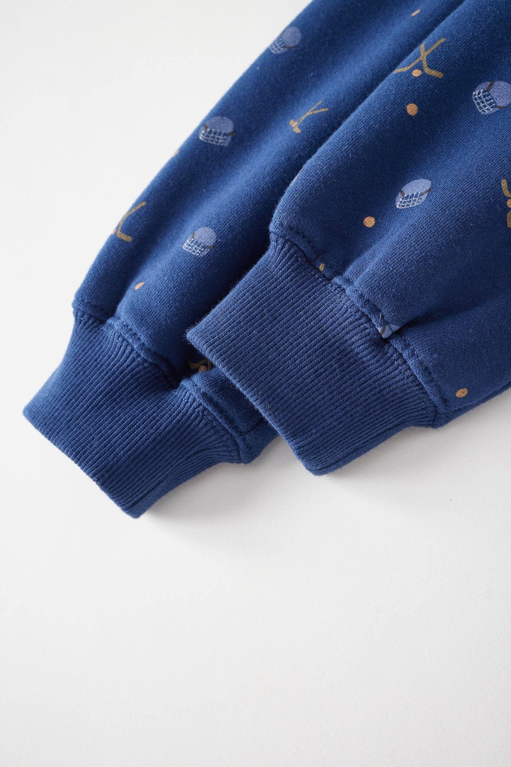 Toddler Organic Fleece Sweatshirt-Hockey