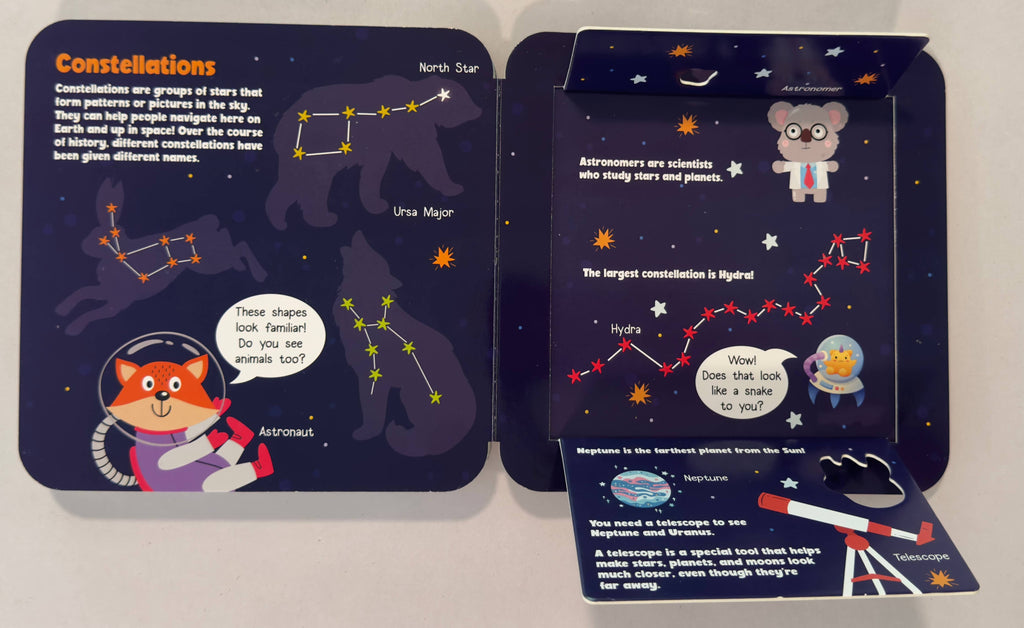 Planets And Stars Fun Flaps (a chunky lift-the-flaps book)