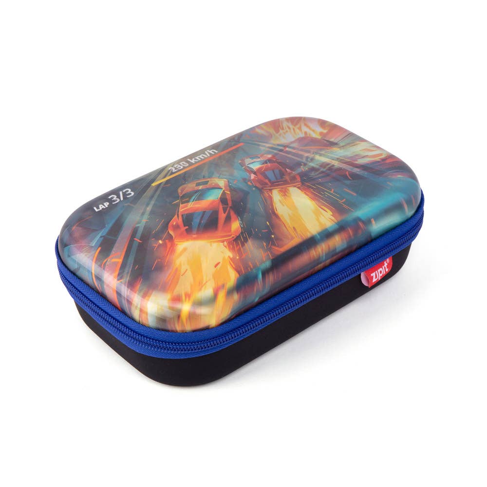 ZIPIT 3D Lenticular Box, Pencil Case: Car Race