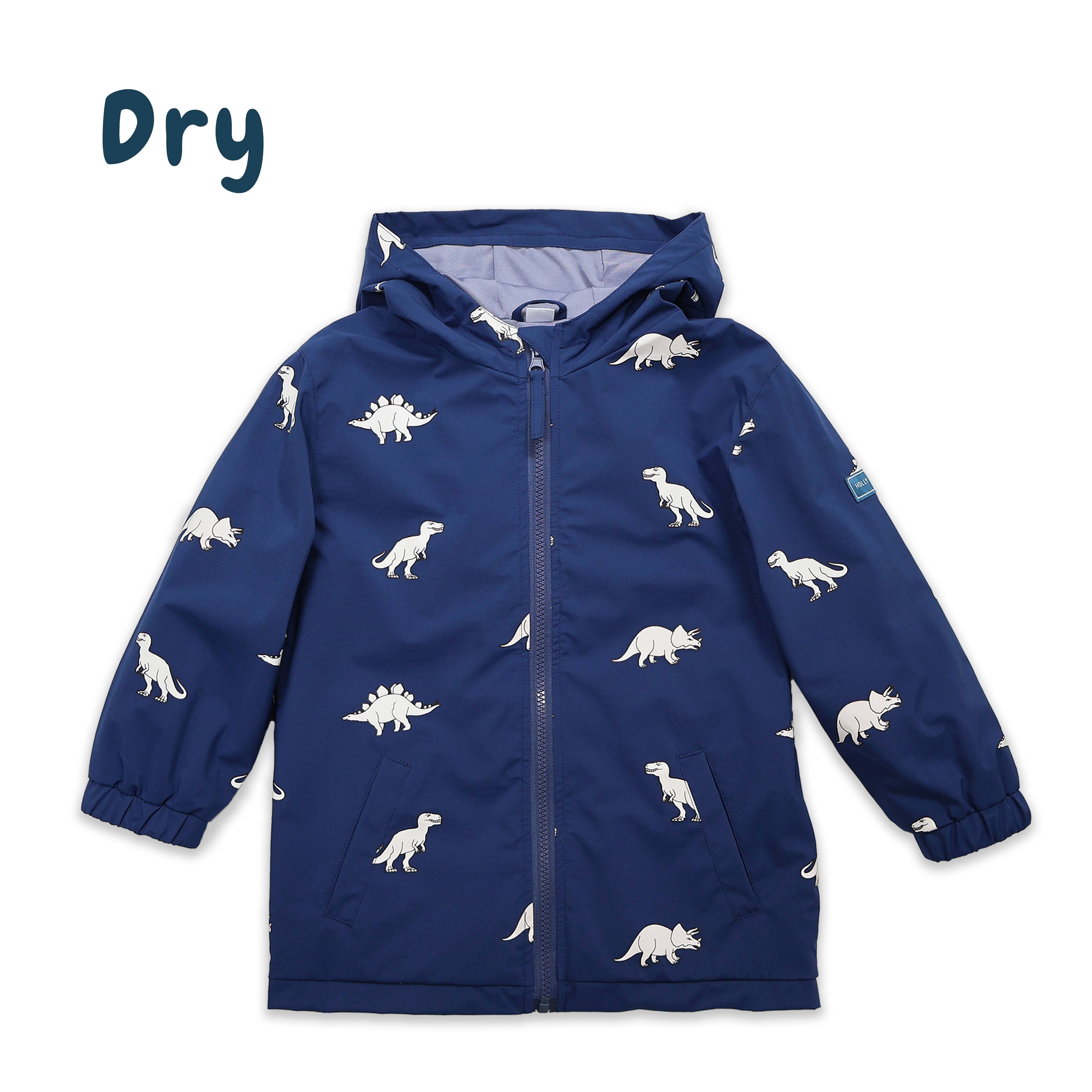 Dinosaur Color Changing Kids Raincoat
