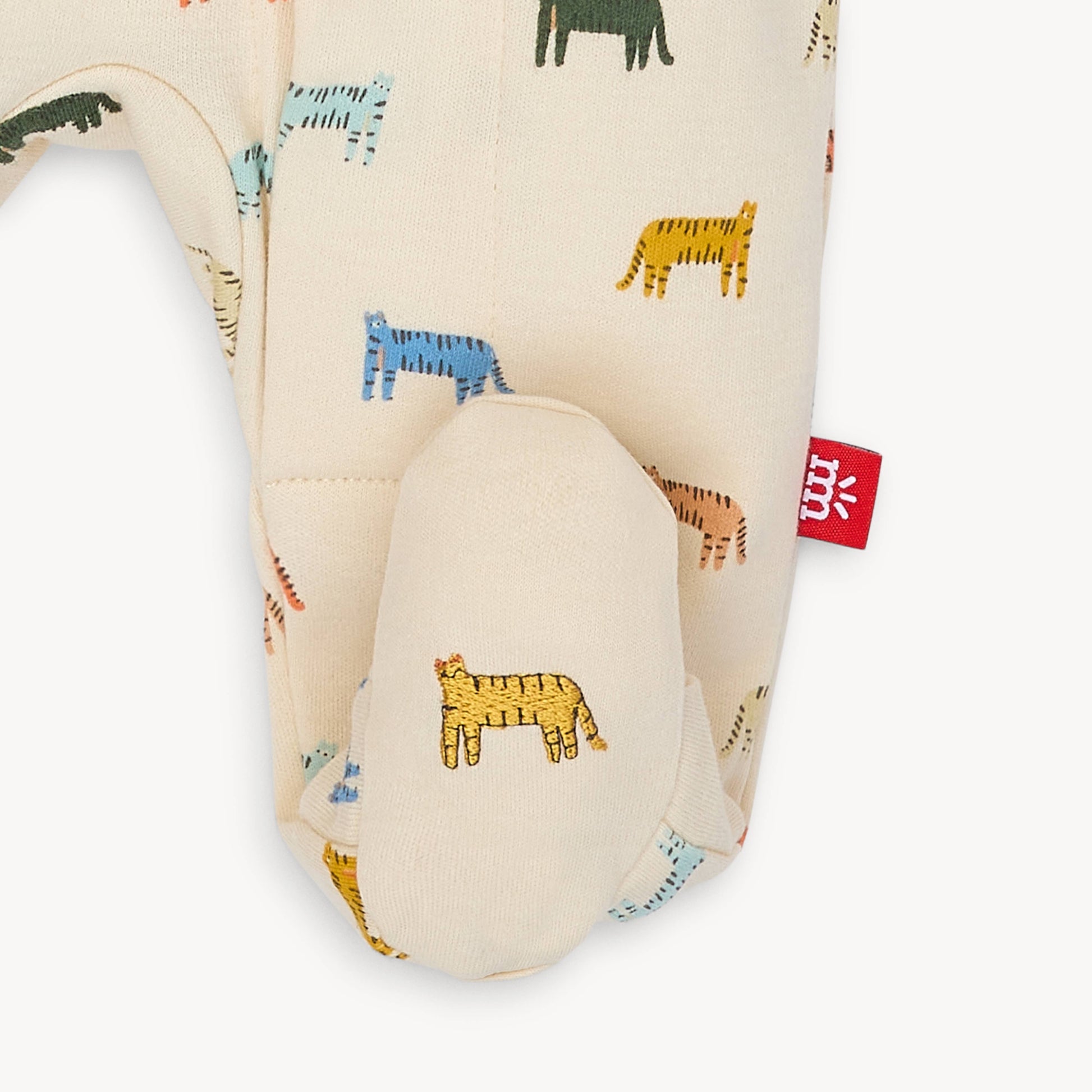 LE TIGRE ORGANIC COTTON FOOTIE