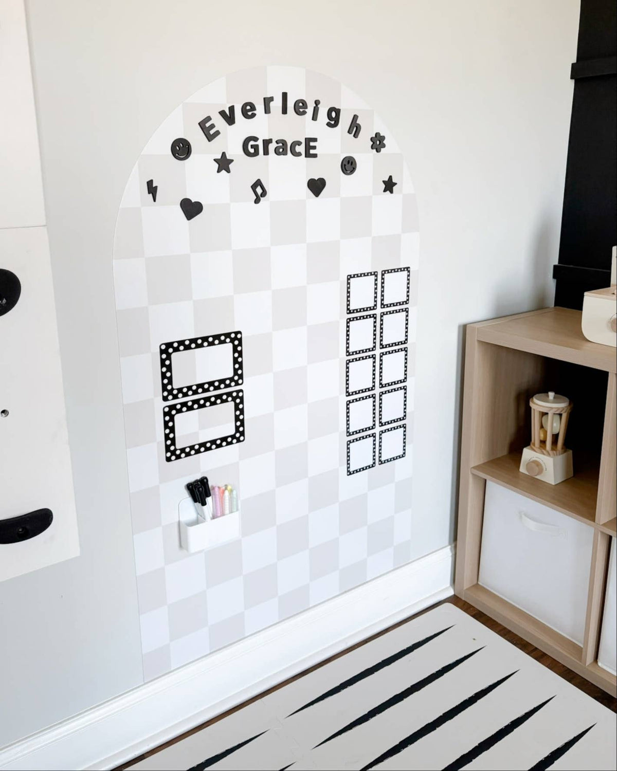 MEGA Magic Playwall - Arch Magnetic Wall Decal for Kids: Starry Skies