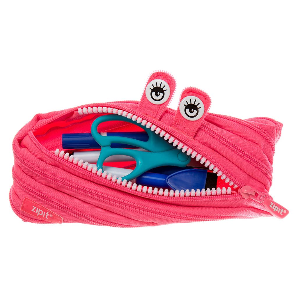 ZIPIT Monster Pencil Case, Pink